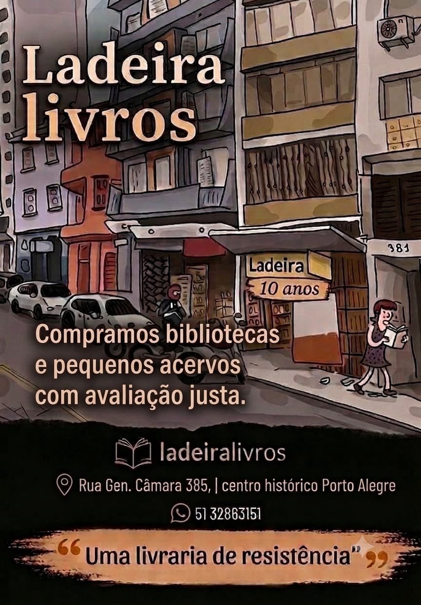 Ladeira Livros - Compramos bibliotecas e pequenos acervos com avaliação justa.